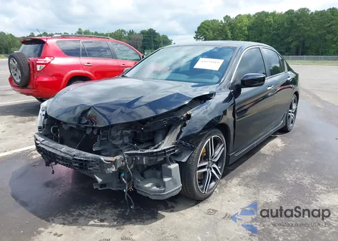 2017 Honda Accord Sport Se z USA, uszkodzony, nr VIN 1HGCR2F14HA208582